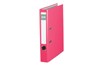 Aktenordner (DIN A4) B5 Exclusive I aus PP (vollfarbig) (AW) rosa
