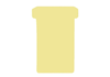 T-Karten (Größe 2) 100 Stück (gelb)