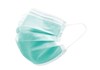 OP-Maske (3-lagig) (Gummibänder) Unigloves® (50 Stück) grün