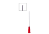 Sterican® MIX halbstumpfe Aufziehkanüle (18G) 1,2 x 40 mm (100 Stück) rot